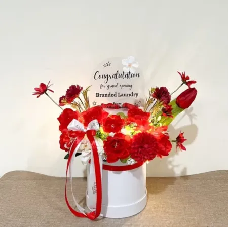 Bloom Box Akrilik Ucapan Grand Opening Cibeunying Kidul